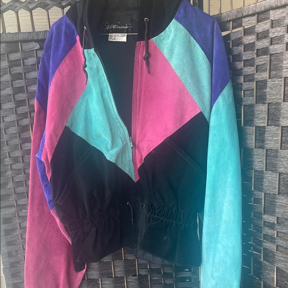 JH Collectibles Jackets & Blazers - JH Collectibles Multicolor Bomber Jacket